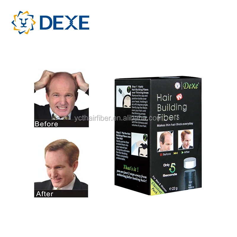 

special original keratin hair grow fibers, 12 colors