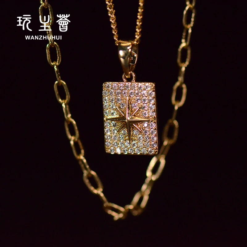 

High quality vintage 14k gold chains necklaces, Yellow
