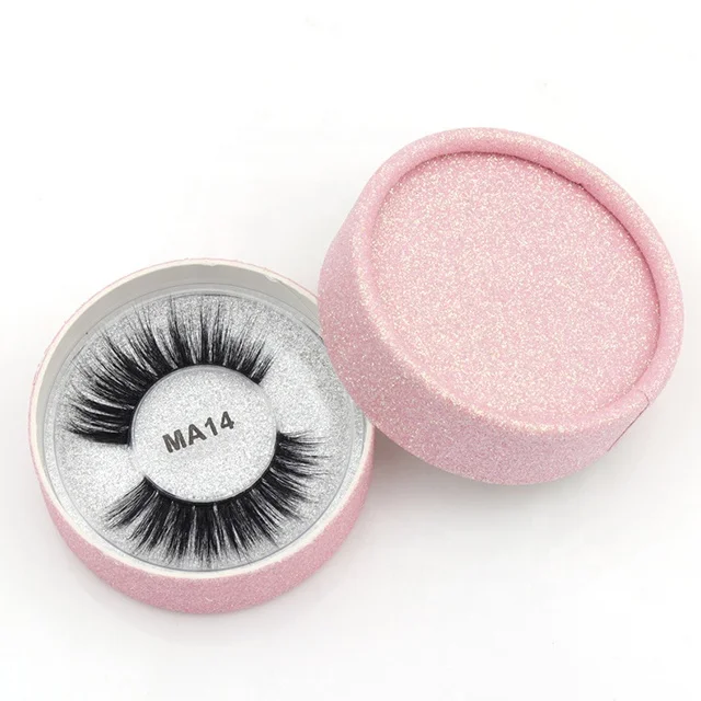 

Cruelty Free Individual Natural 22MM Mink Hair Strip Eyelashes Vendor, Natural black