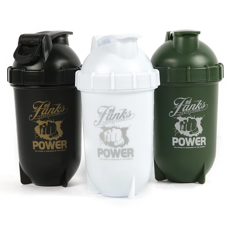 

New style 500ml plastic shaker protein bottle BPA free sport shaker water bottle, Customized color