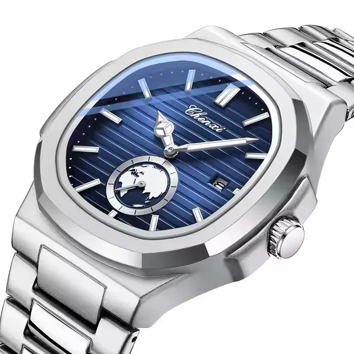 2024 Chenxi 612 New Luxury Business Men's Quartz for Man Waterproof Luminous Full Stainless Steel Male Watches