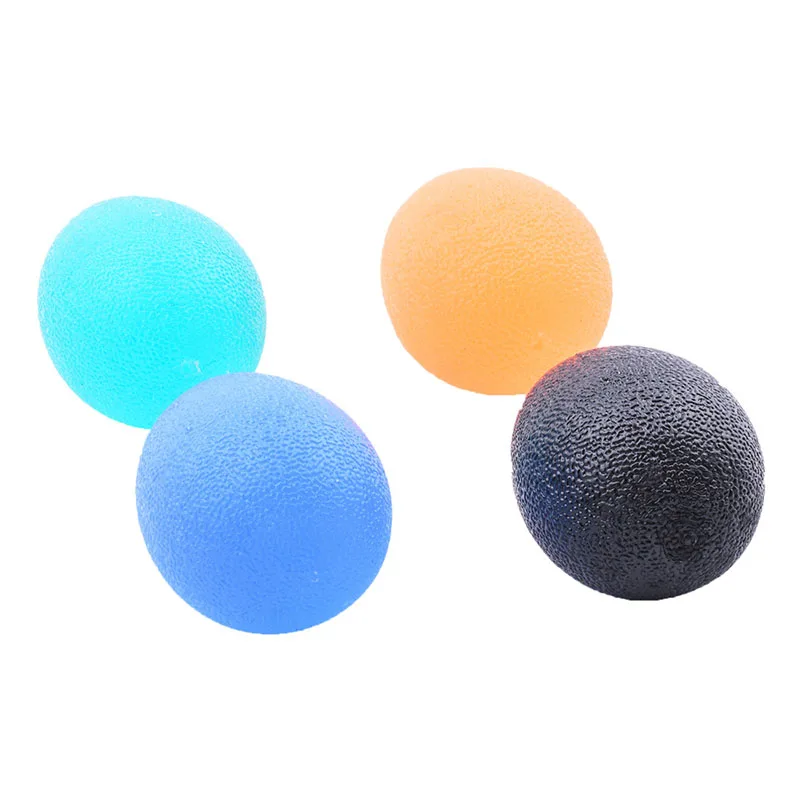 

Silicone Hand Grips of High Elastic Ball Hand Gripper of Fitness Equipment in Hand Muscle Developer Arm Muscle Training Ball, Blue, green, black, orange