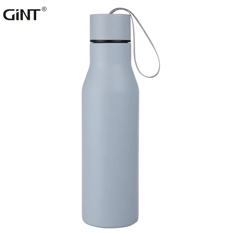 

Durable Sports Portable Handle Double Wall Stainless Steel Water Bottle