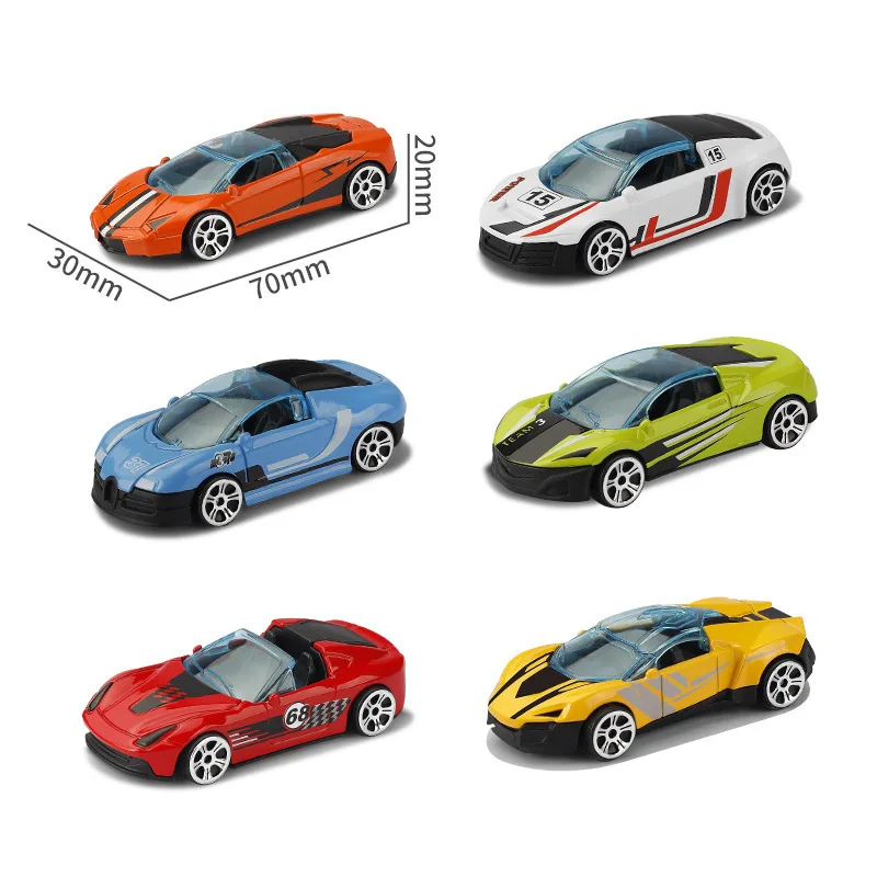 

Factory direct sales of children's toy car wholesale simulation alloy car Huaxing sports car model boys early education toys