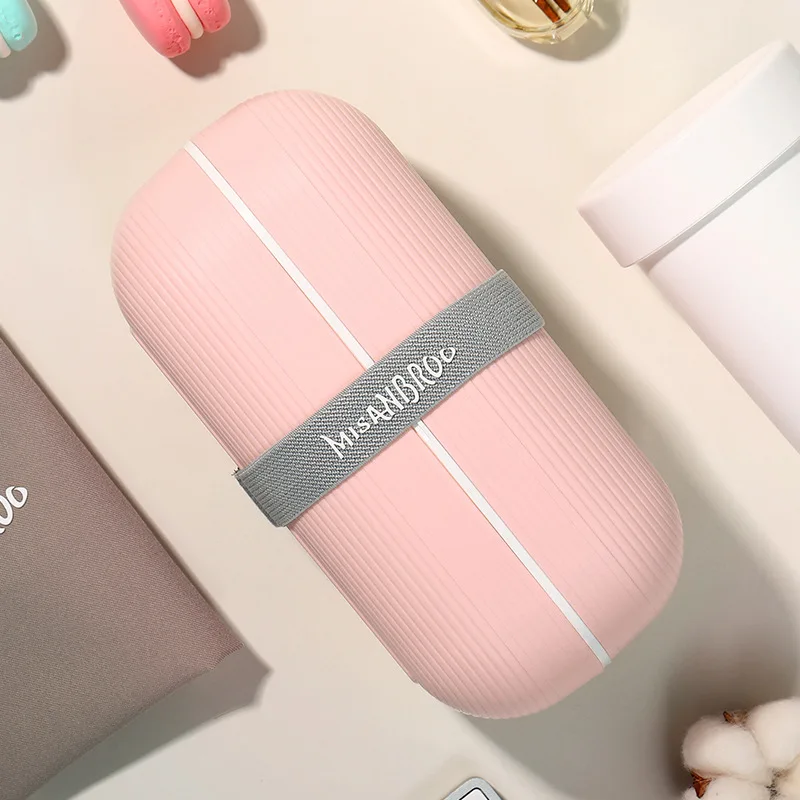 

New Style Disposable Plastic Portable Office Lunch box plastic bento