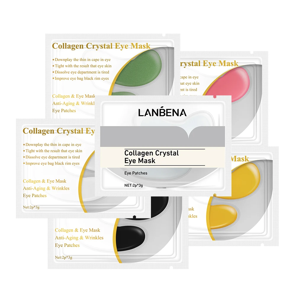 

LANBENA collagen eye patches mask for moisturizing gel collagen mask free shipping