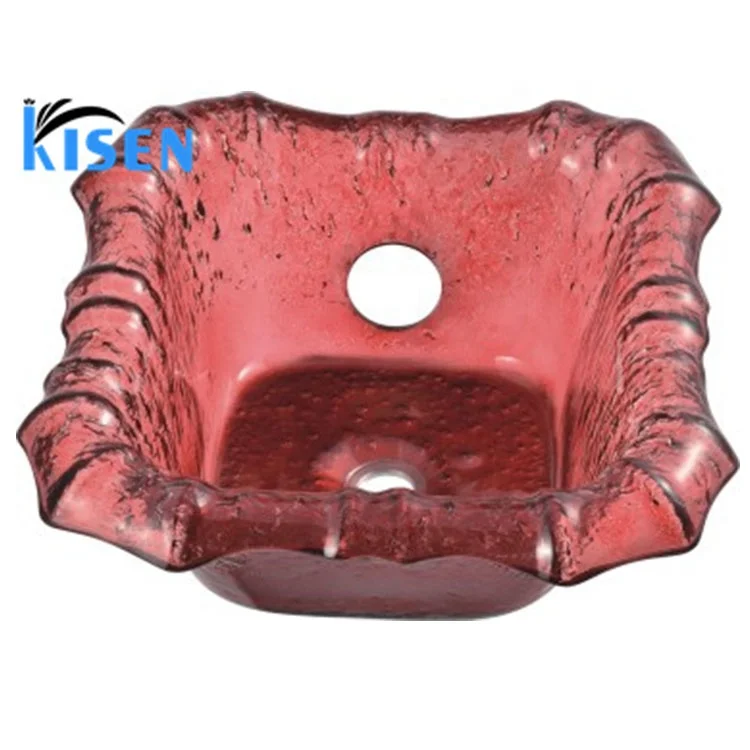 

KISEN Pedicure Spa Irregular Glass Bowls for Foot Massage, Customized