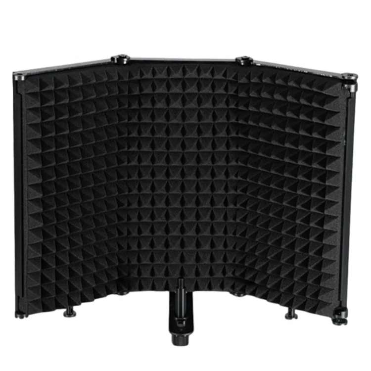 

Wholesalers Make Soundproof Covers For Recording Studio Microphones Windshield Soundproof Acoustic, Black