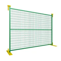 

Powder coated canada temporary removal mobile fence for construction event sites