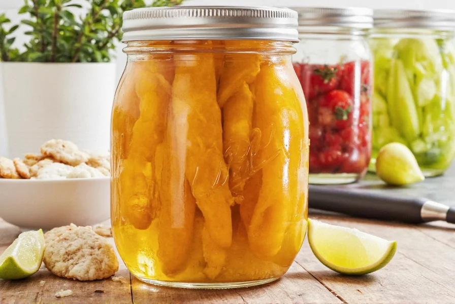 Homemade Pickle Jars