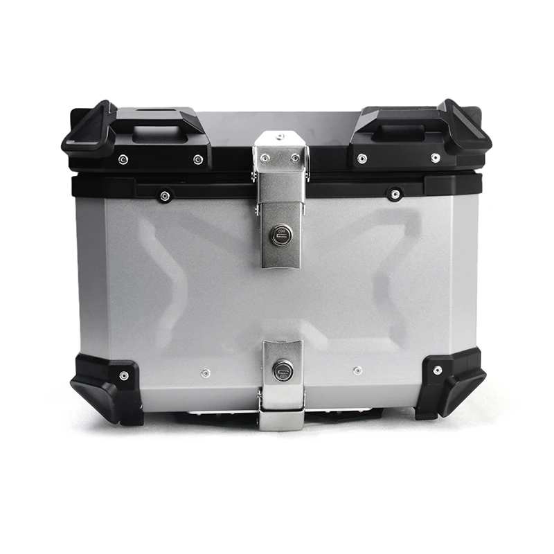 

Hot Sale 45L Top Box For Honda Motorcycle OEM Acceptable Aluminum Alloy Motorcycle Delivery Tail Tox Waterproof Top Case Moto