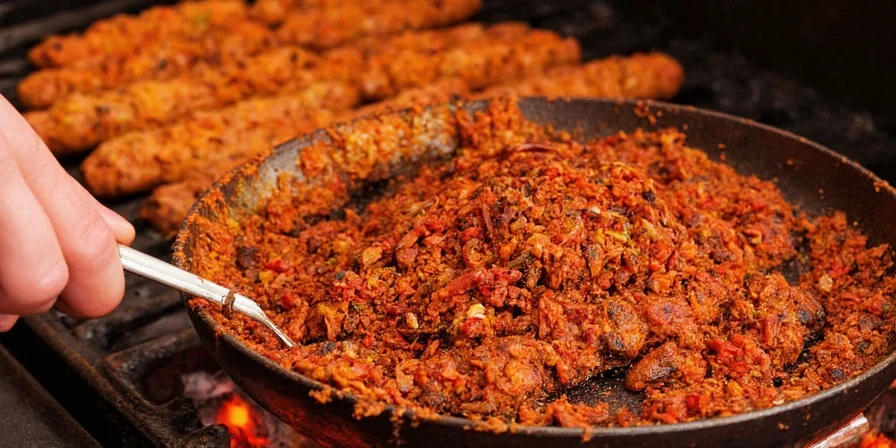 Jar of homemade blackened seasoning