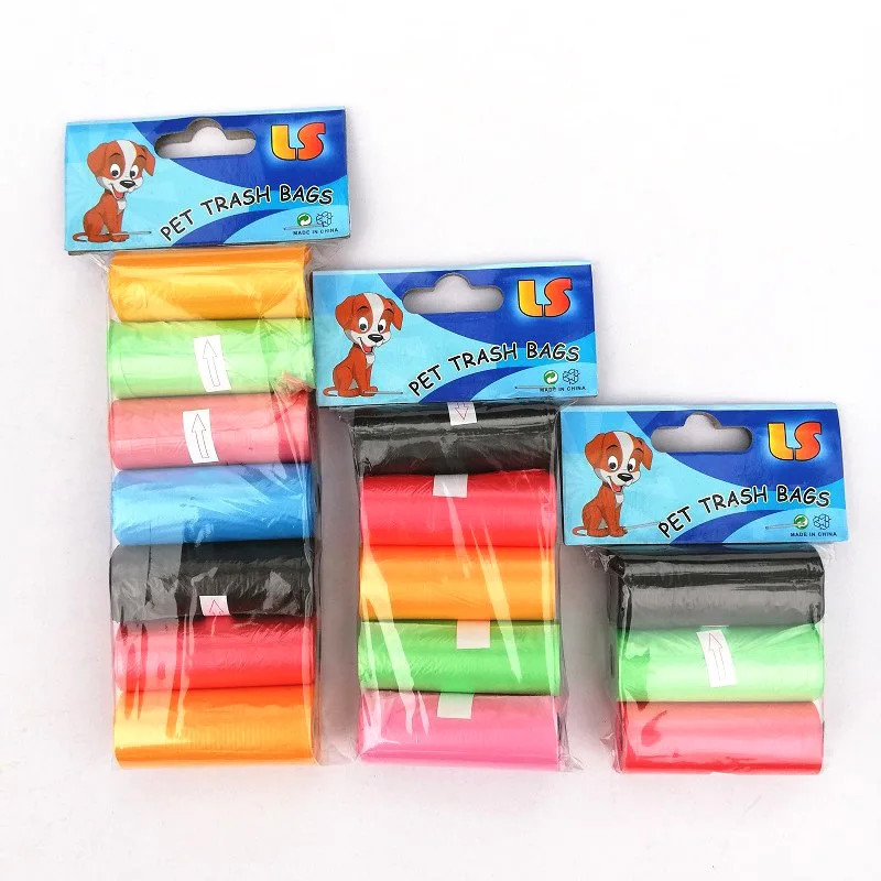 

Colorful Eco-friendly Degradable Refill Printed Dog Garbage Bag Pet Waste Amazon Poop Bag, Custom