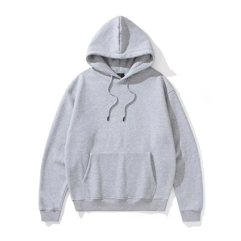 

Autumn customized LOGO embroidery high-quality hot-selling men's hoodie blanket, 20 colors can be customized