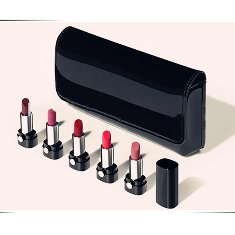 Matte lipstick miniatures,classic audacious beauty hot Organic lipstick makeup kit