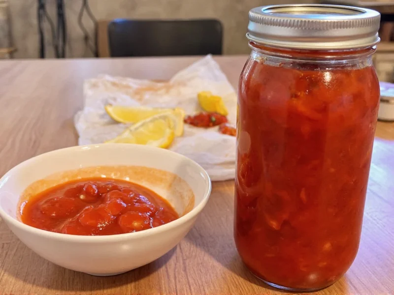 homemade sriracha