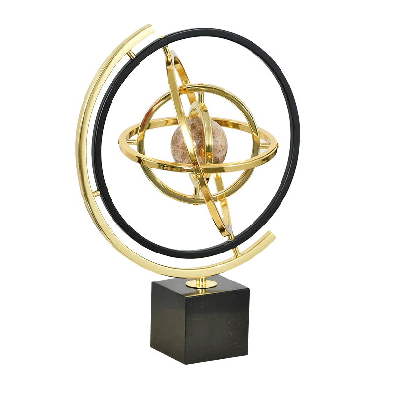 

Wholesale Modern Accessories Pieces Items Handmade Welded Black Metal Creative Home Decoration