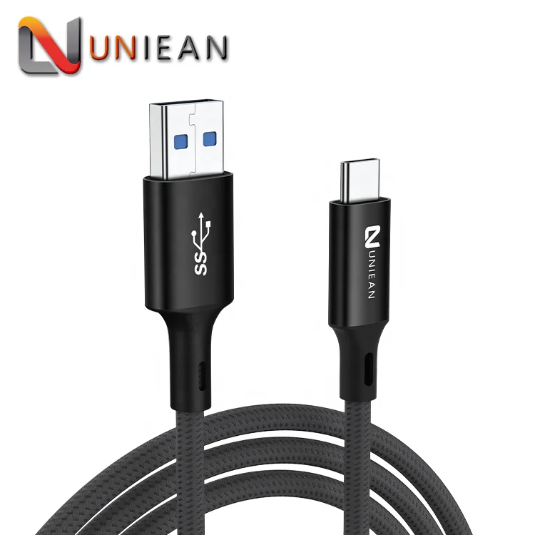 

Type C Cable Fast Charging Black USB to USB C Cable USB 3.0