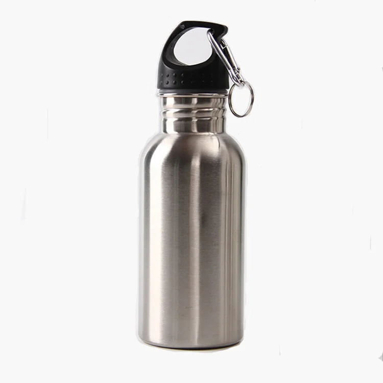 

Wholesale Reusable Stainless Steel Single Wall Color eco friendly Water Bottle, Silver, black etc