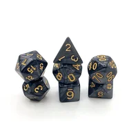 

Dungeon and dragon polyhedral acrylic dice set