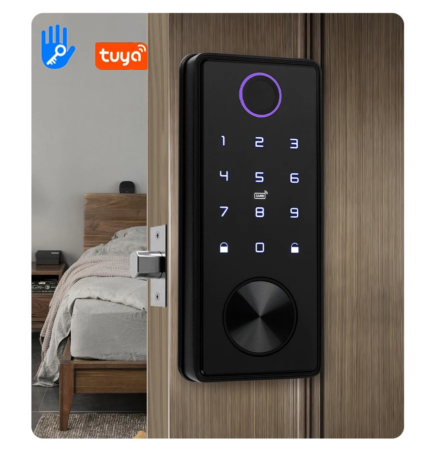 

Best Security Popular Electronic Keyless Swipe Key Card RFID Hotel Door Lock with Management Software