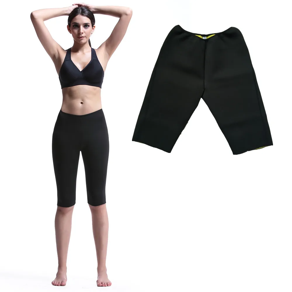

Wholesale Men's Hot Sweat Neoprene nylon Slimming Sauna sweat Pants, As shown