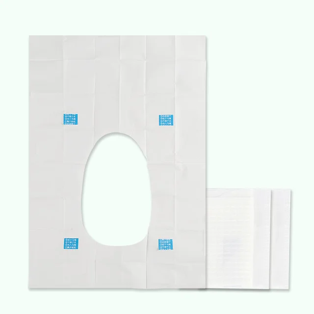 Disposable Travel Toilet Seat Covers Hygienic Paper Flushable Design