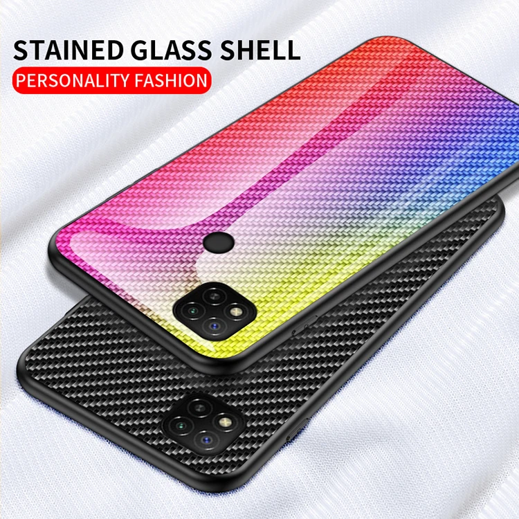 

Custom Sublimation 2D Tempered Glass Phone Case for Redmi 9C