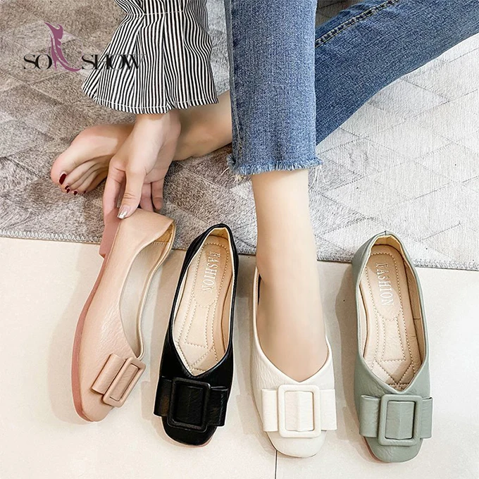 

Fashion fancy flat shoes women's flats for women and ladies with decoration