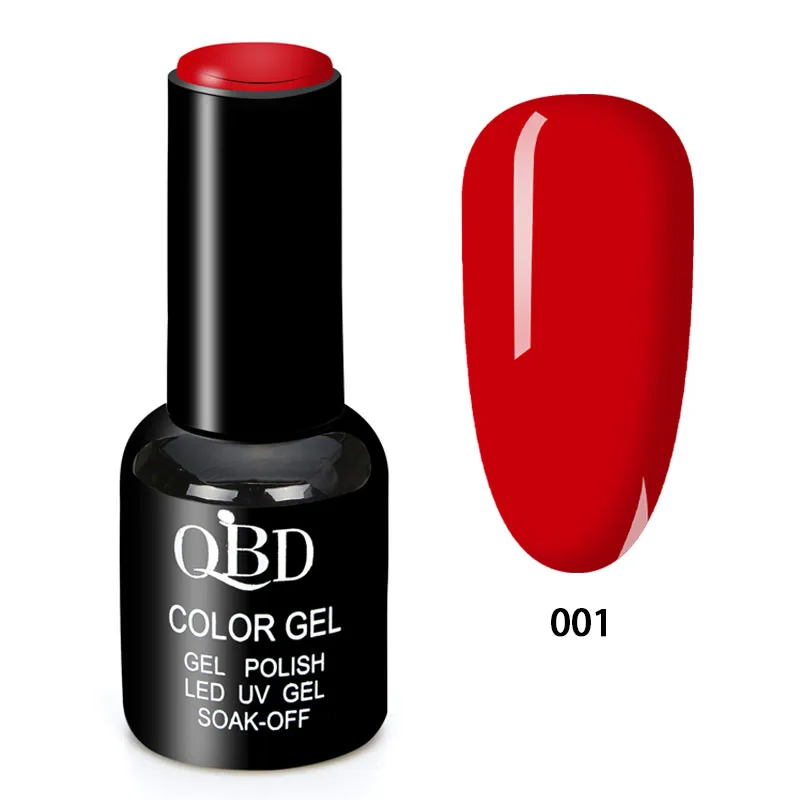 

QBD Gel Nail Polish Supplies 270 Colors Private Label OEM 10ml Soak Off salon professional products Art UV Polishes Gel