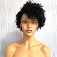 

Highknight Pixie Cut Short Hair Wig 13*4 Short Curly Pixie Wigs