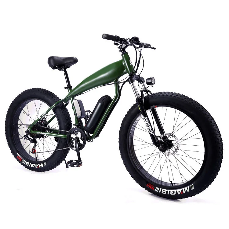 

Ebike Fat Tyre Cheap Tire Electric Bicycle Cruiser Retro 2021 48V Kits with Battery E Bike, Black green blue