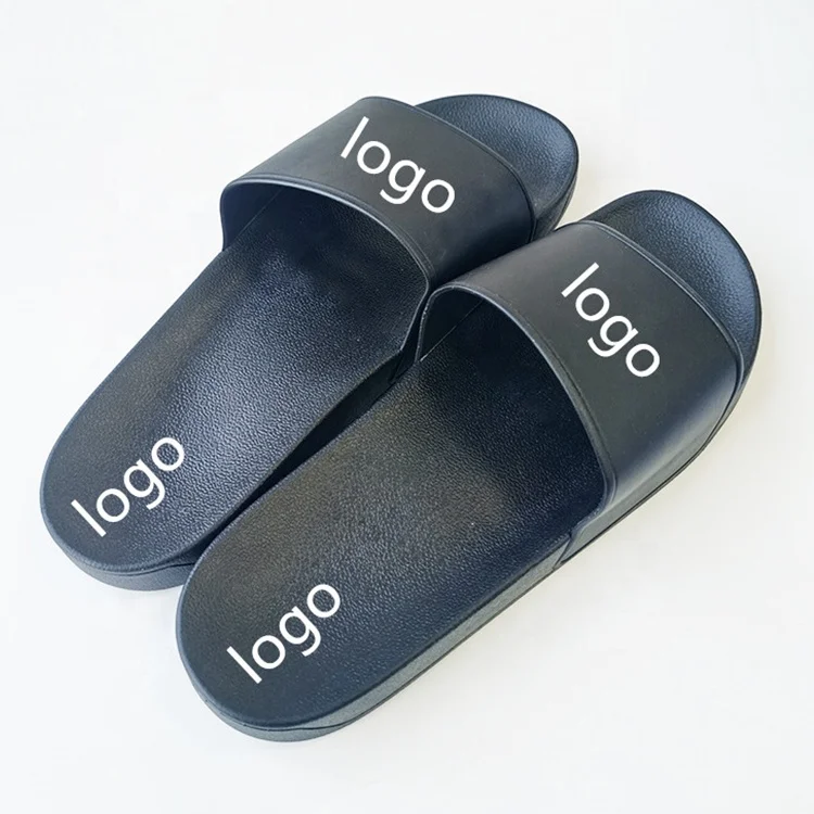 UK Factory Wholesale Men Slippers Pvc Bulk Sandals Slippers Anti Slip Sandals Full Sizes in Stock