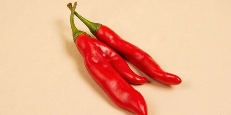 Comparison Photo of Serrano, Jalapeño, and Habanero Peppers
