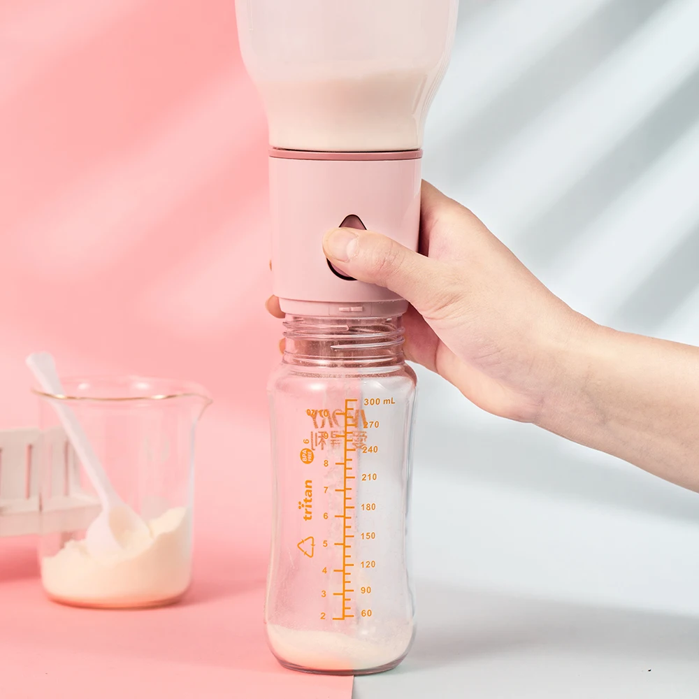 

RoHS Customized Food Grade PP 400g Large Capacity Baby Portable Ration Milk Powder Dispenser Sealed Storage Box, Picture shows