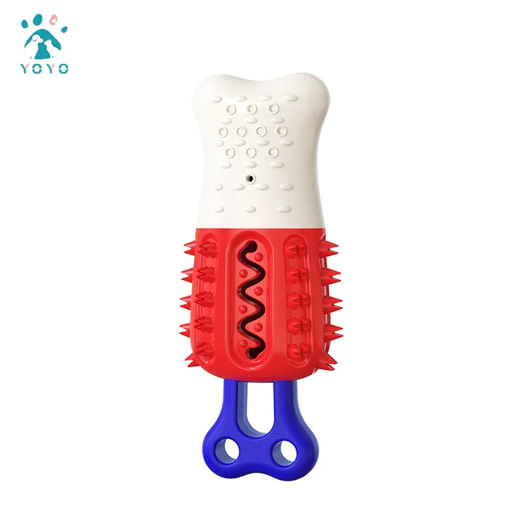 

Hot Sale Dog Toys Molar Tooth Stick Bite-resistant Toothbrush Dog Chew Toy