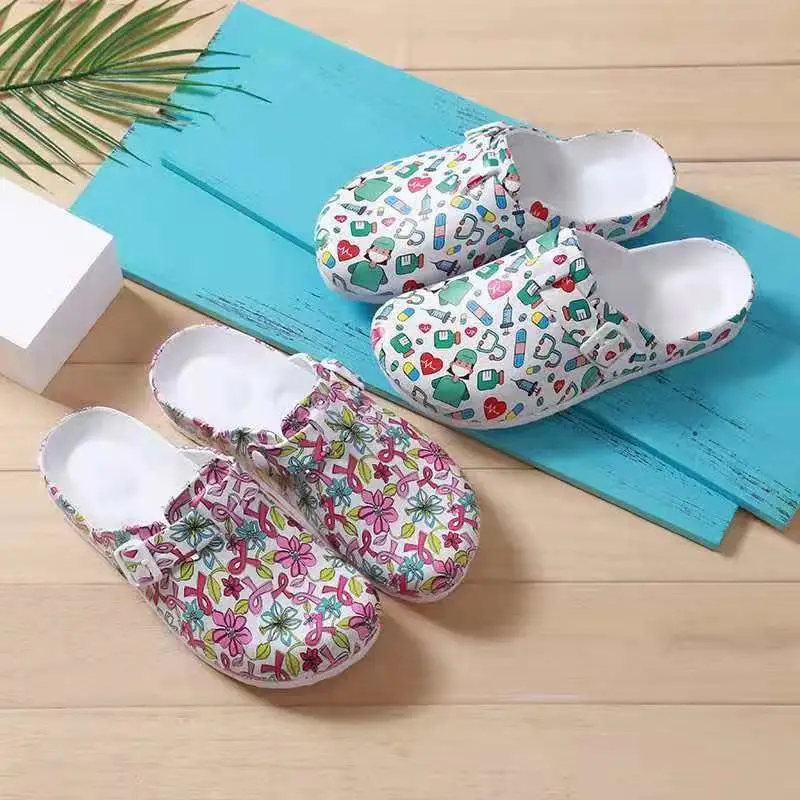 

2021 female outdoor garden shoe women's clogs beach slippers for ladies, Picture