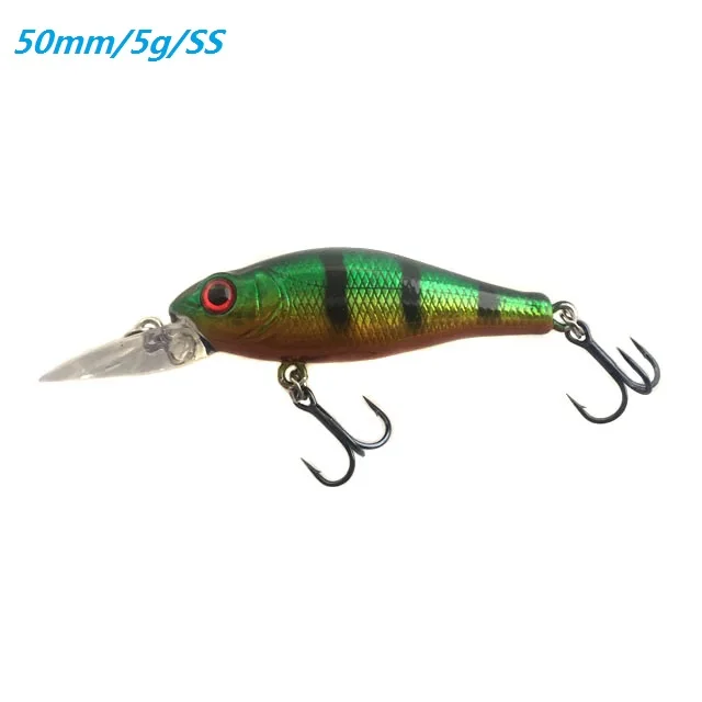 

5g slowsinking fishing hard lures quality crankbait blanks foil, Vavious colors
