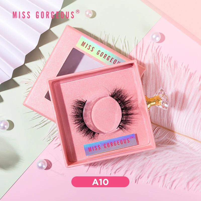 

Eyelashes Cheap Naturally 100% Real Mink 18Mm 3D Mink Eyelashes With Colorful Paper Box Private Label, Black