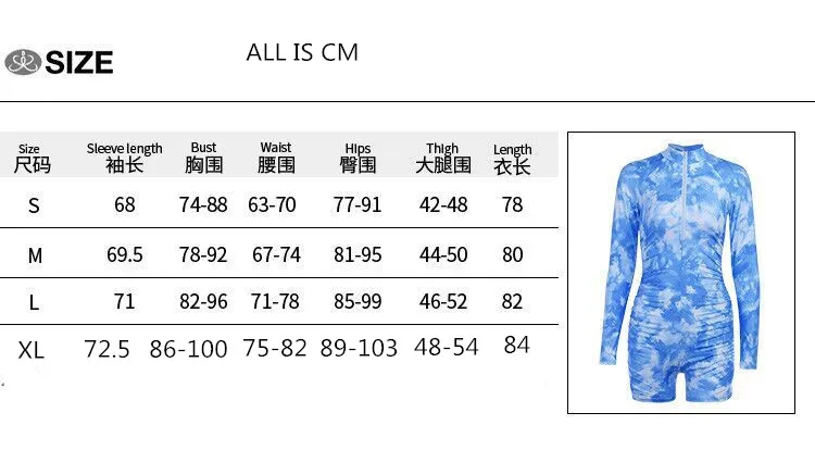 Ky Turtle Neck Hot Sale Lady Long Sleeve Half Zip Tie Dye Onesie Pleated Ass Gym Sports Wear Biker Shorts One Piece Bodysuit Buy Onesie Tie Dye Bodysuit One Piece Product On Alibaba Com