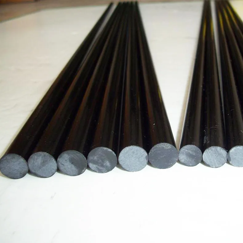 

Wholesale 1-16mm carbon fiber round rod model airplane material fixed rod solid rod high strength and high straightness, Customized color