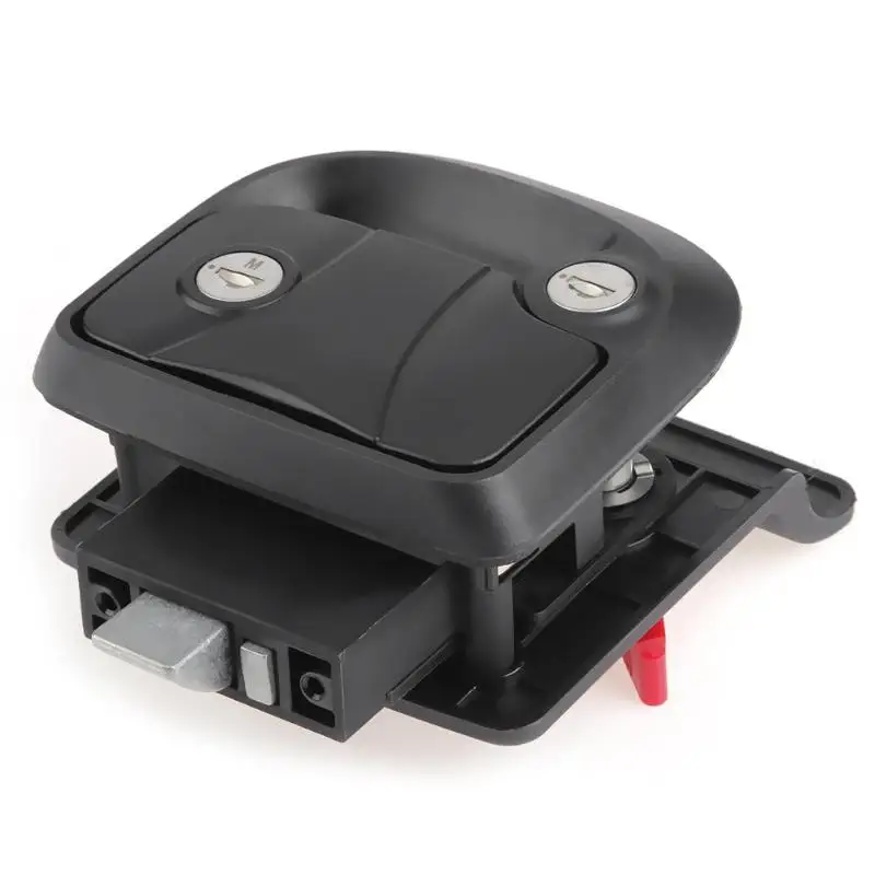 

CAMPER RV Entry Door Lock Left side Double Latch New arrival mechanical door lock, Matte black