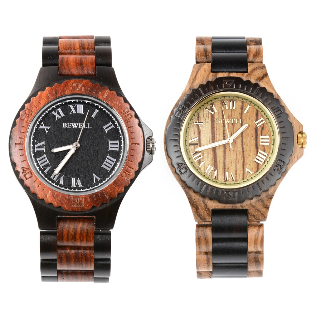 

Wholesale Popular Hot Bamboo Wood Watch China Factory Quartz Men Watch