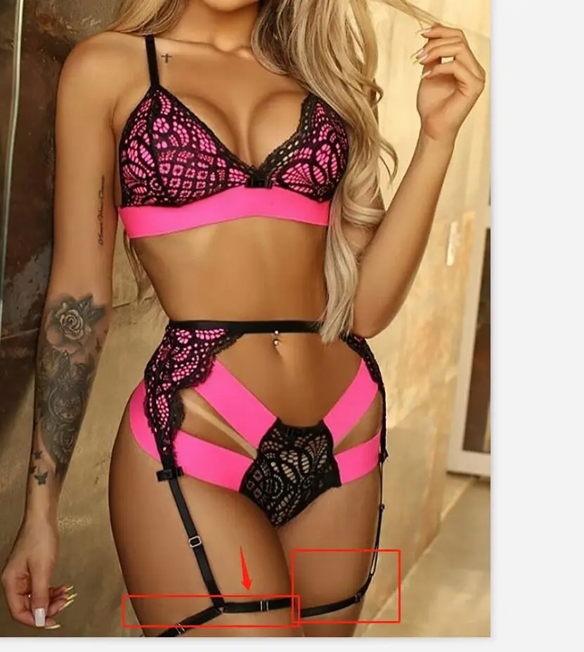 

Sfy1286 Lingerie Sexy Hot Erotic Intimates Bra Sets Panty G-string Set Sexy Transparent Lingerie Lace Open Bra & Brief Sets