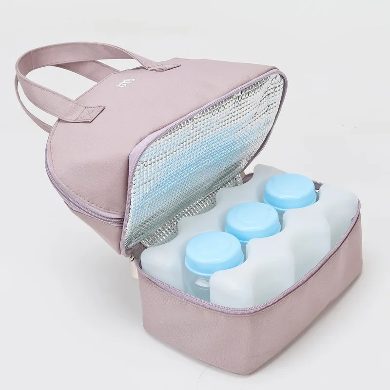 

Mommy's backpack Lanbing breast refrigerated fresh-keeping storage ice pack portable milk pump cocomelon diaper bag, More colors contact us