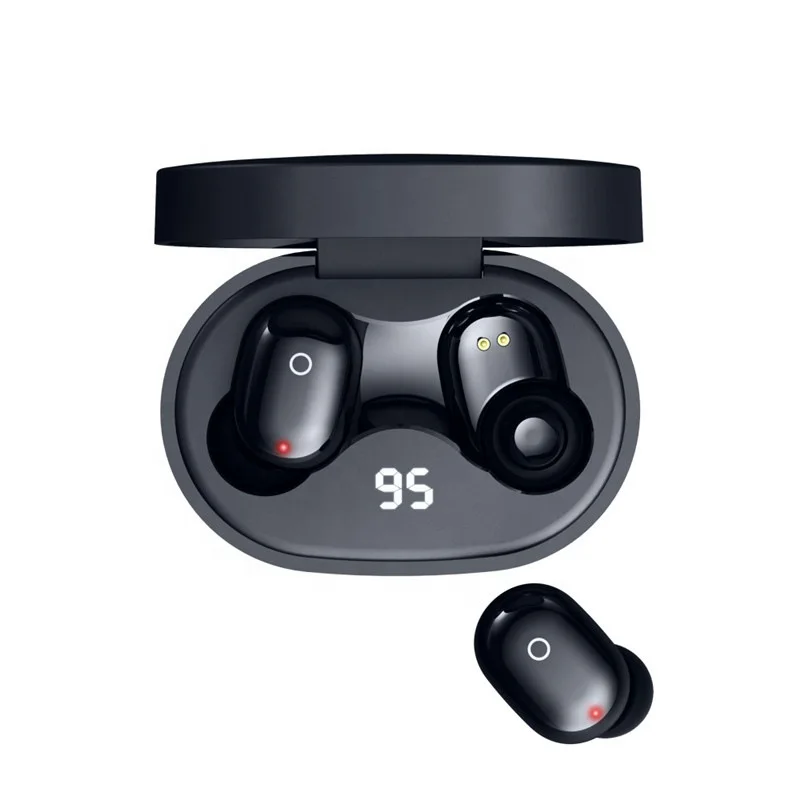 

Wireless Digital Display 5.0 Stereo Earphone Mini Sports Waterproof Earphone