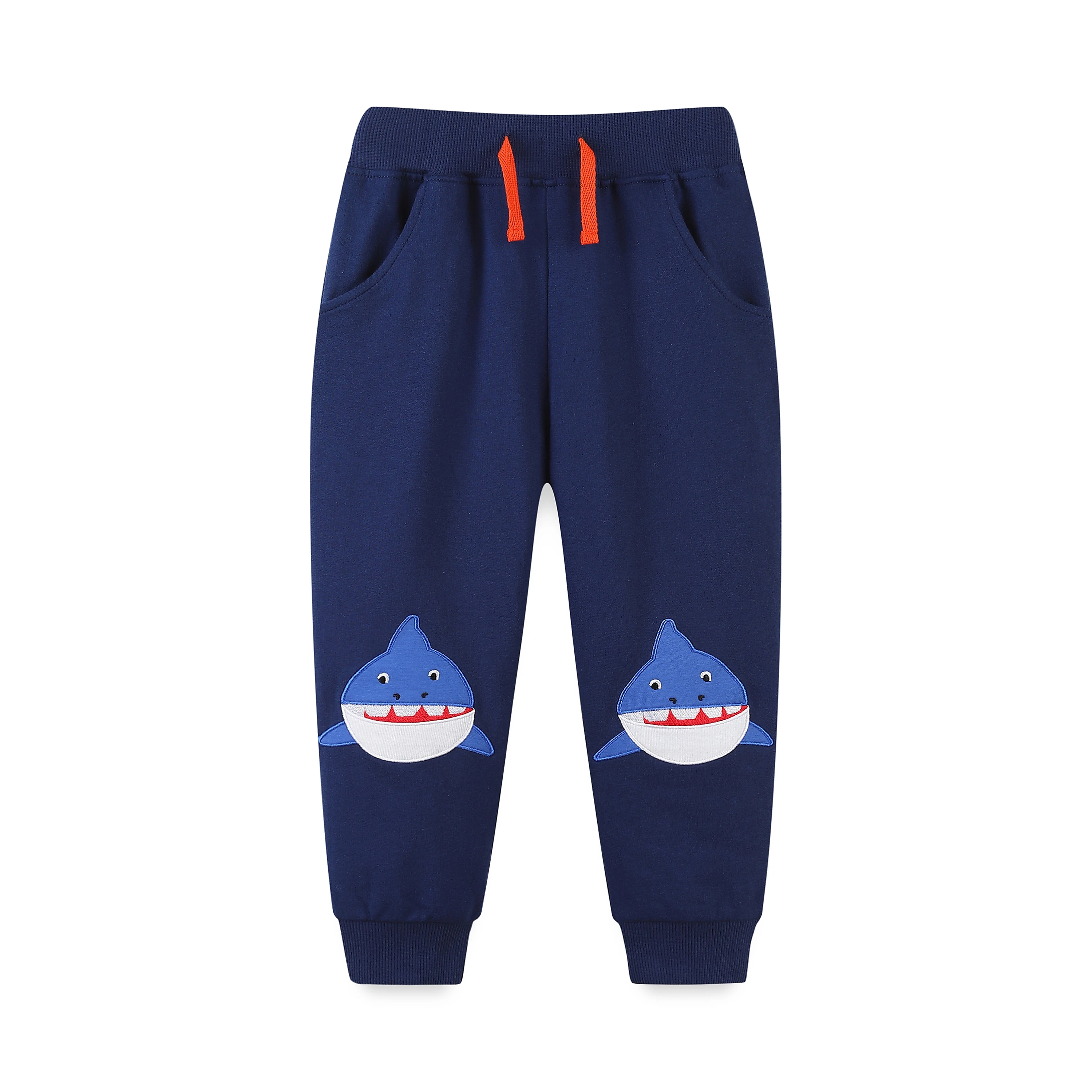 

Children Trousers Animal Shark Applique Sports Pants Boy Fall Kids Sweatpants for Baby Boys Clothes Pants