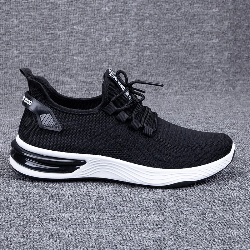 

China Factory Fashion Low Price Durable Lace-up Non-slip Mens Sports Running Shoes And Sneakers