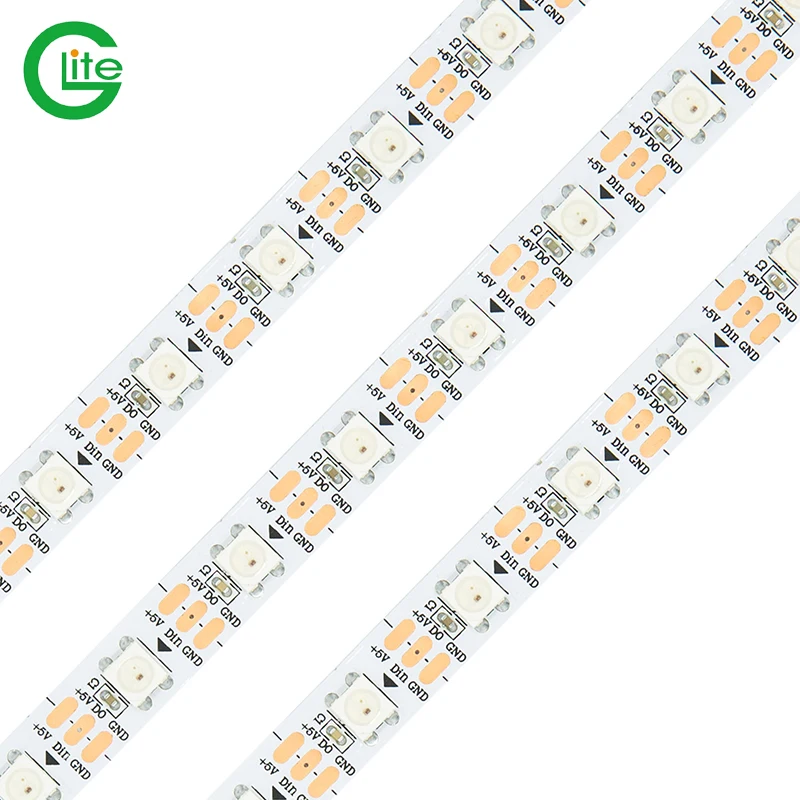 Two Years Warranty Ce Rohs Certificate Waterproof Ws2812 144led Ws2812b India Addressable White Led Strip