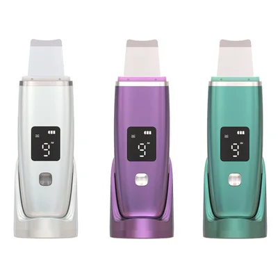 

Women multifunctional small ultrasonic dead skin deep cleaning exfoliators ultrason protable skin scrubber